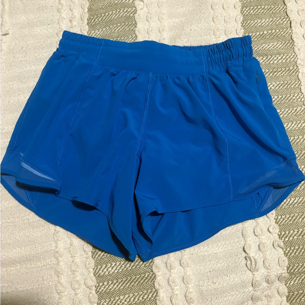 Women's Blue Athletic Shorts